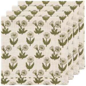 Bloom Double Weave Napkins (Set of 4)