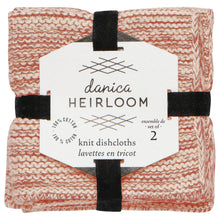 Knit Dishcloths (Set of 2 - Multiple Color Options)