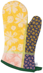 Full Bloom Jacquard Oven Mitt