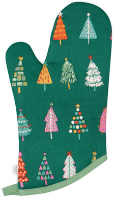 Glitzmas Christmas Oven Mitt