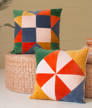 Velvet Patchwork Pillows