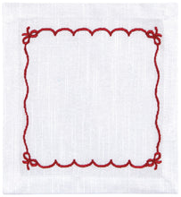 Bowtique Cloth Cocktail Napkins (Set of 4)