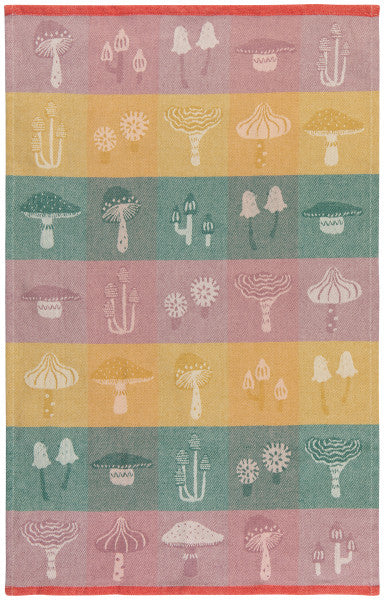Mushroom Gems Jacquard Dishtowel