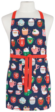 Cozy Cups Christmas Apron