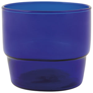 Cobalt Stacked Water Tumbler (Set of 2)