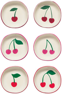 Very Cherry Dip or Pinch Bowls (Multiple Colors)