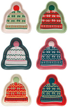 Winter Woolens Winter Hat Pinch/Dip Bowls (Multiple Styles & Colors)