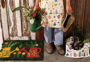 Watering Cans Dishtowel/Tea Towel