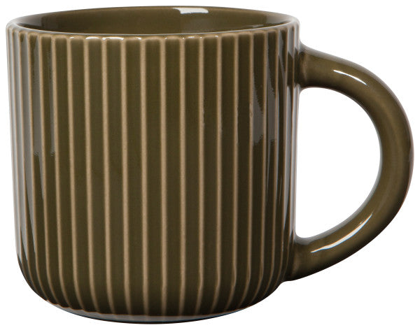 Olive Branch Fluted Mug