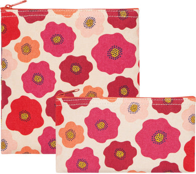 Poppy Snack Bags (Set of 2)