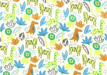 Safari Sketch– Boys’ Cotton Shirt with Coconut Buttons