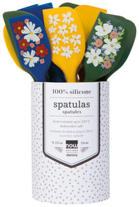 Full Bloom Silicone Spatulas (Multiple Colors)