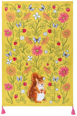 Mr. Squirrel Dishtowel/Tea Towel