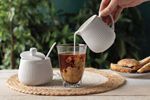 White Speckled Sugar Pot