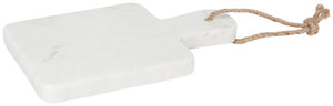 White Marble Snack/Bar Serving Paddle