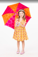 Golden Marigold Wrap Dress – Kids Block Printed Wrap Dress