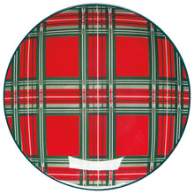 Holiday Plaid Appetizer Plate (Multiple Styles)