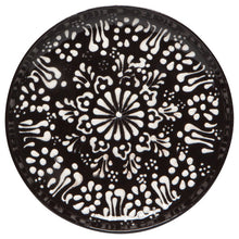 Hand-painted Turkish Dish - Evani Black