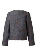 Brenda Jacket – Blue Denim with Orange Embroidery