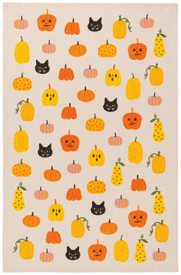 Fall/Halloween Things Tea Towel