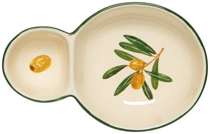 Olive Divided Dish