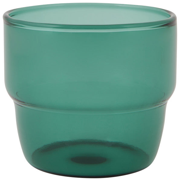 Emerald Stacked Water Tumbler (Set of 2)