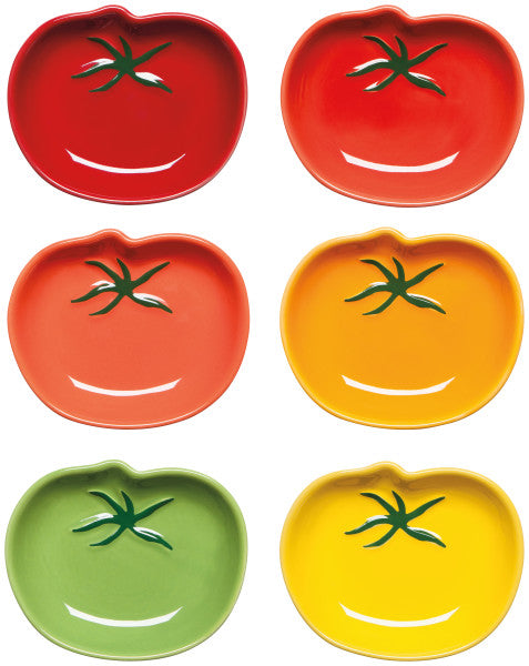 Heirloom Tomatoes Shaped Dip or Pinch Bowls (Multiple Colors)