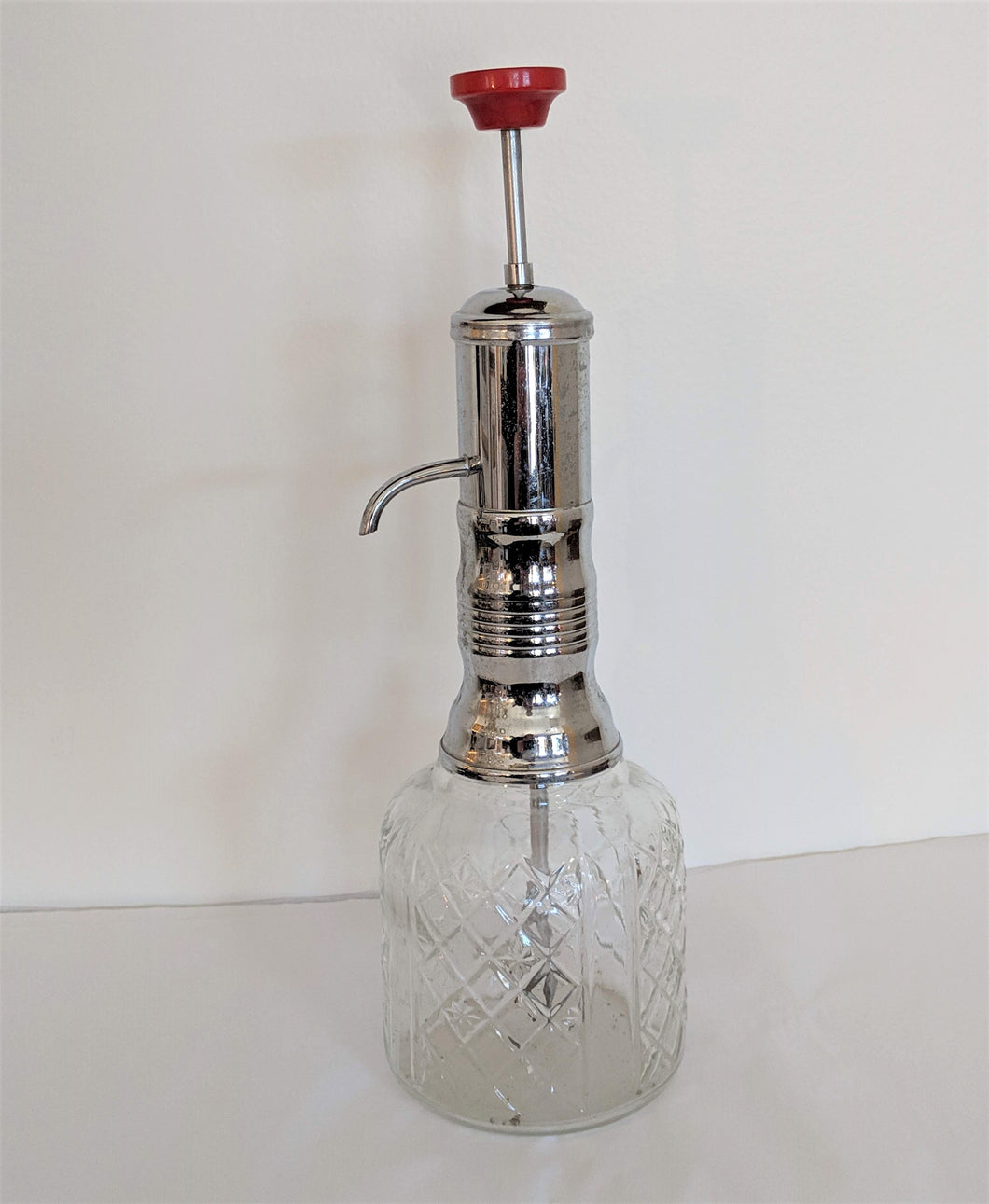 Vintage Pump Decanter