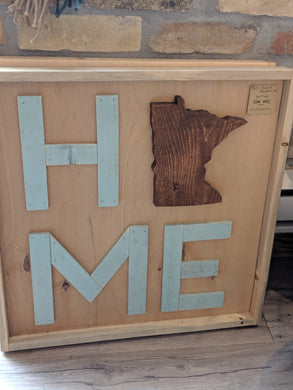 MN/HOME Wood Signs by Blake H. (Assorted)