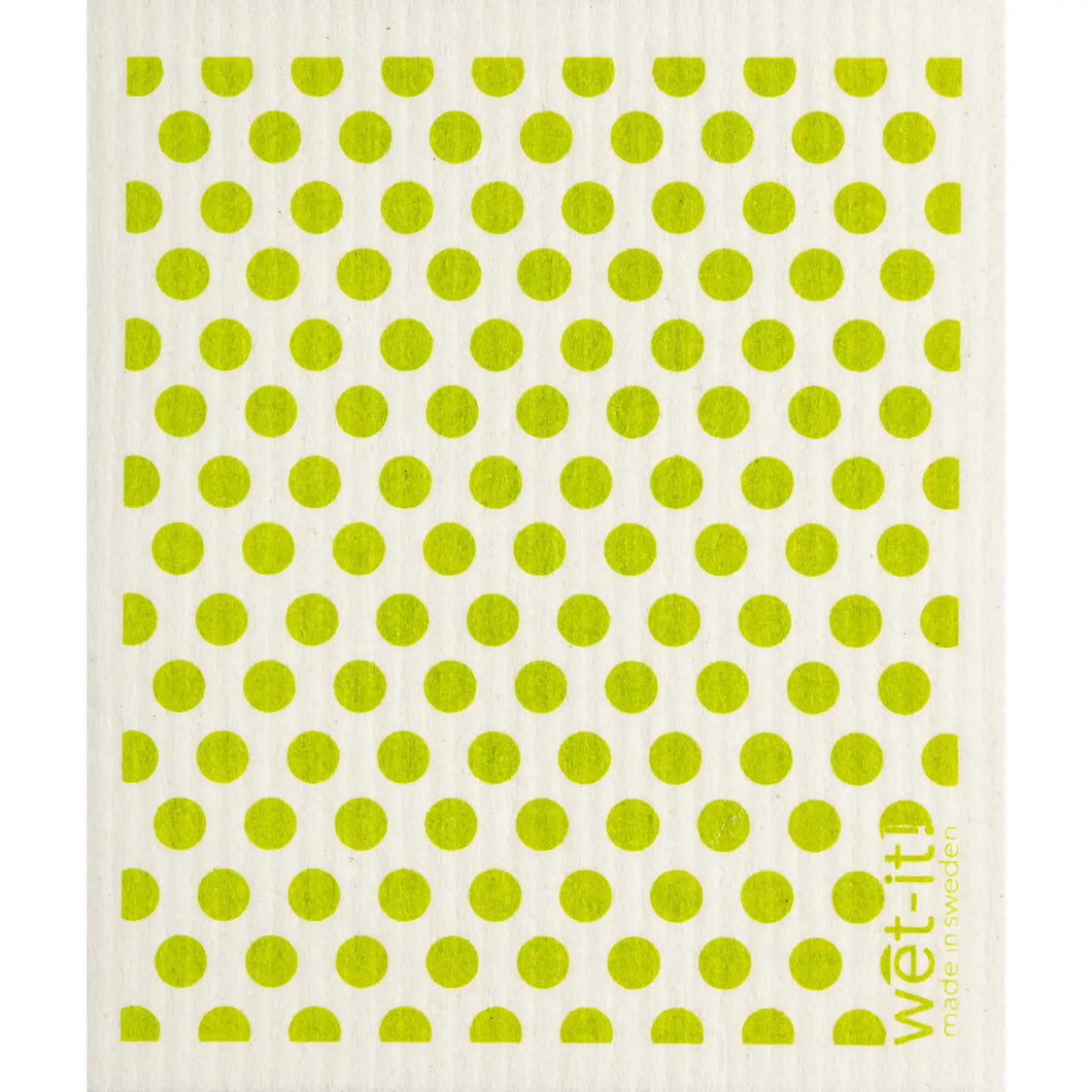 Dots and Dots (Assorted Colors) Swedish Dishloth