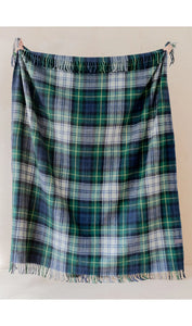 Recycled Wool Blanket - Gordon Dress Tartan