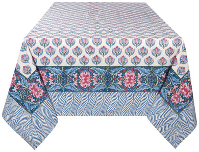 Hand Block-Printed Tablecloths (Various Styles)
