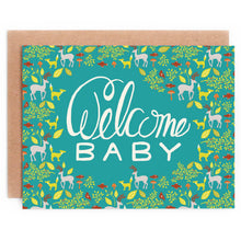 Woodland Welcome Baby Card