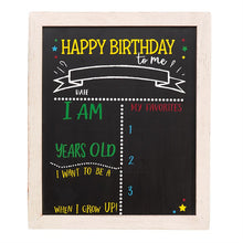 School & Birthday Chalkboard