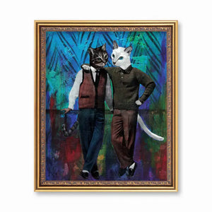 Cat Boys- 8x10 Art Print