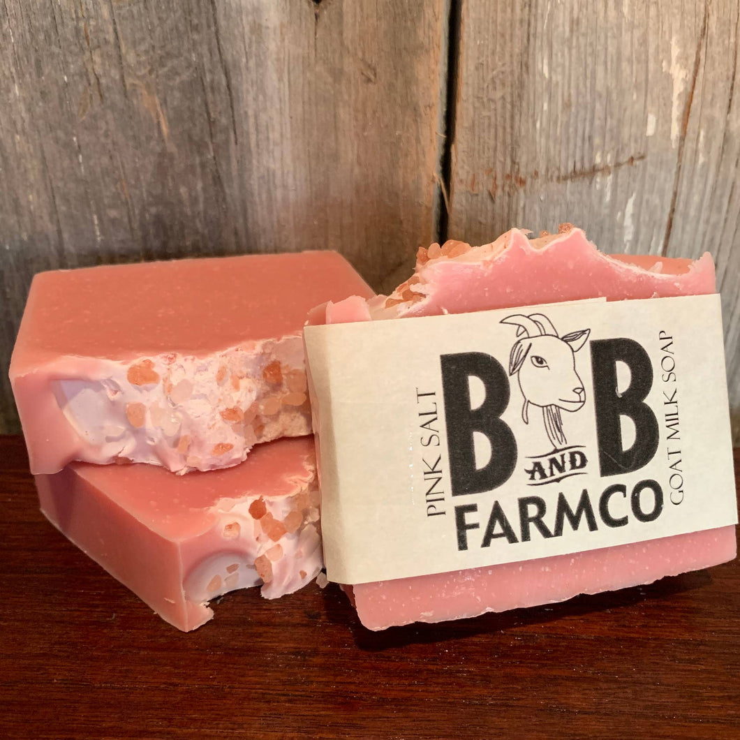 Pink Salt Goat Milk Soap