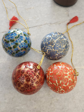 Kashmir Ball Ornaments