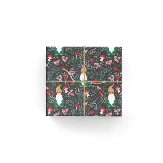 Berry Gnome Wrapping Paper