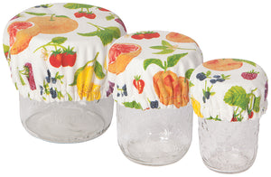 Mini Set Fruit Salad Bowl Covers (Set of 3)