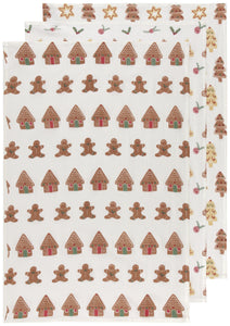 Christmas Cookies Bakers Floursack Towels (Set of 3)