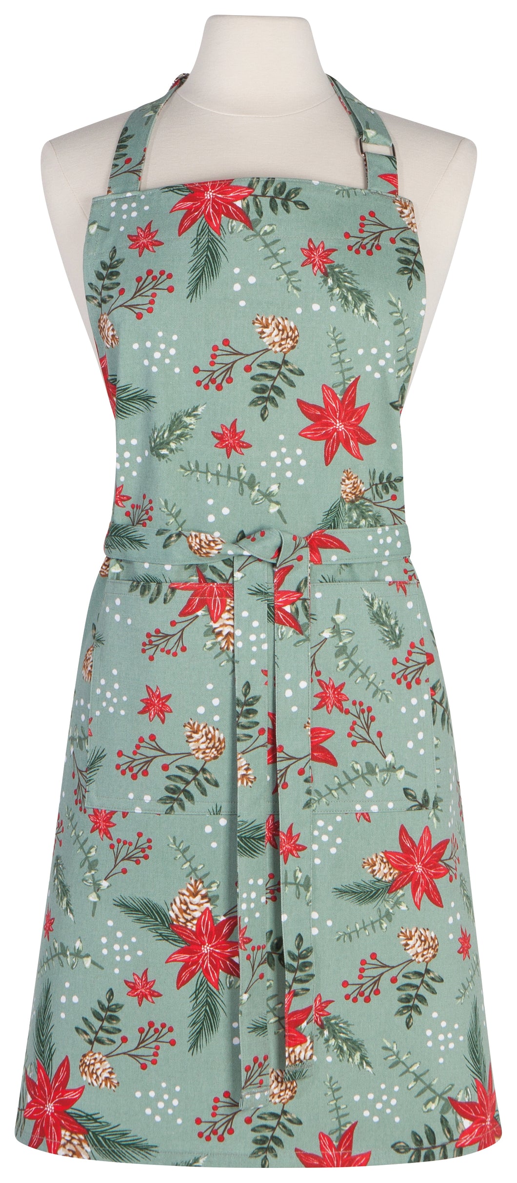 Poinsettia Apron