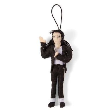 Michael Jackson Felt Ornament