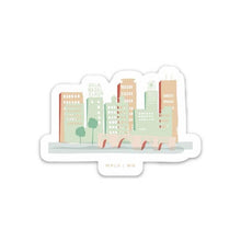 Minneapolis & St. Paul Skyline Stickers