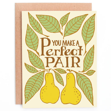 Perfect Pair Greeting Card