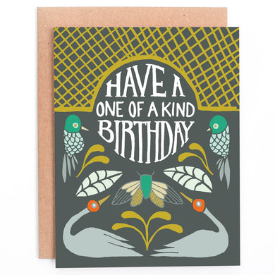 One of a Kind Birthday Greeting Card