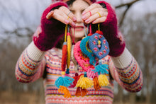 Assorted Retro Style Felted Ornaments