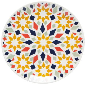 Kaleidoscope Stamped Plate