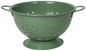 Metal Colander - Elm Green (Large)