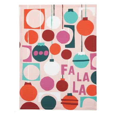 Fa La La Holiday Kitchen/Tea Towel