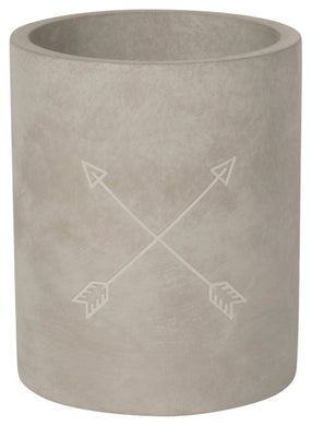 Arrows Concrete Utensil Crock